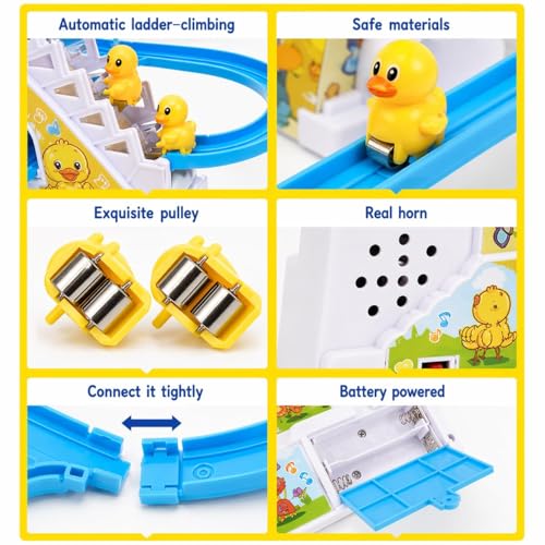 Image of Magicwand Learning Educational Blocks Bus for Toddlers with Push & Pull Function & Xylophone【3 Yrs & Up】【Pack of 1】【Multi-Colored】 (Duck Track Racer)