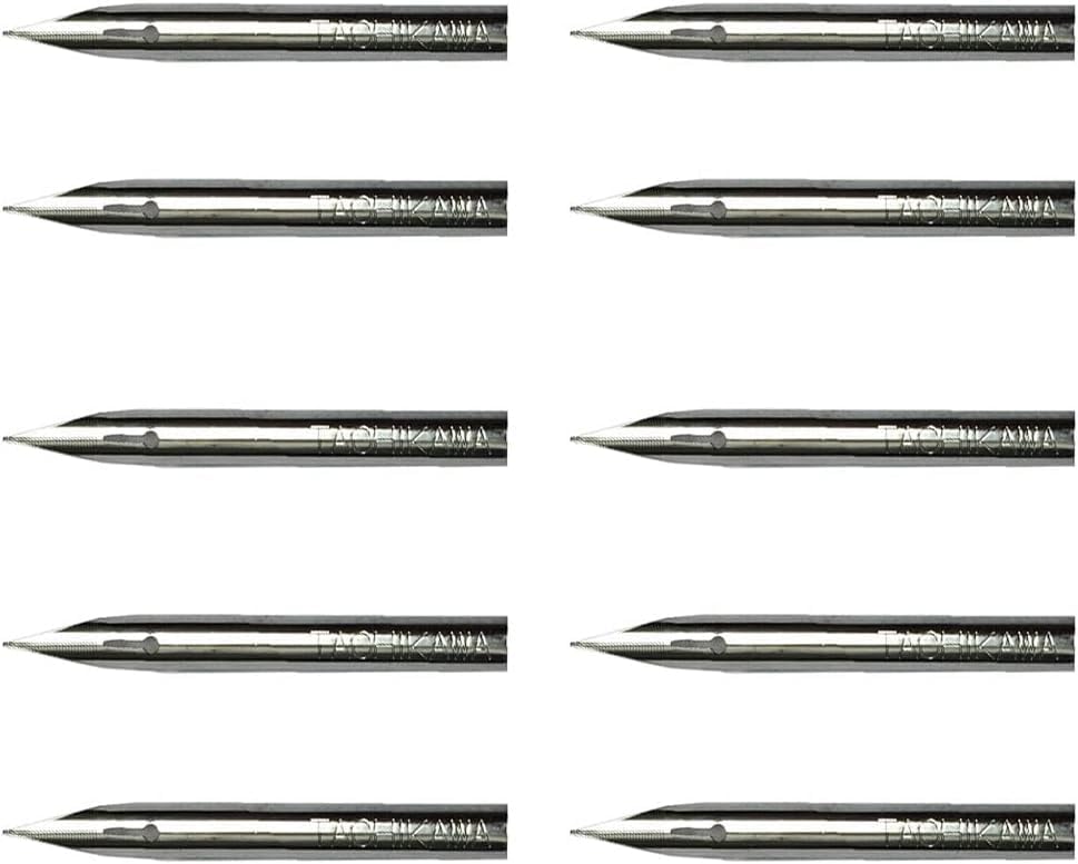 筆記具 maru Amazon.com: Tachikawa Manga Pen Nib Maru Pen T77 Soft - 10pc