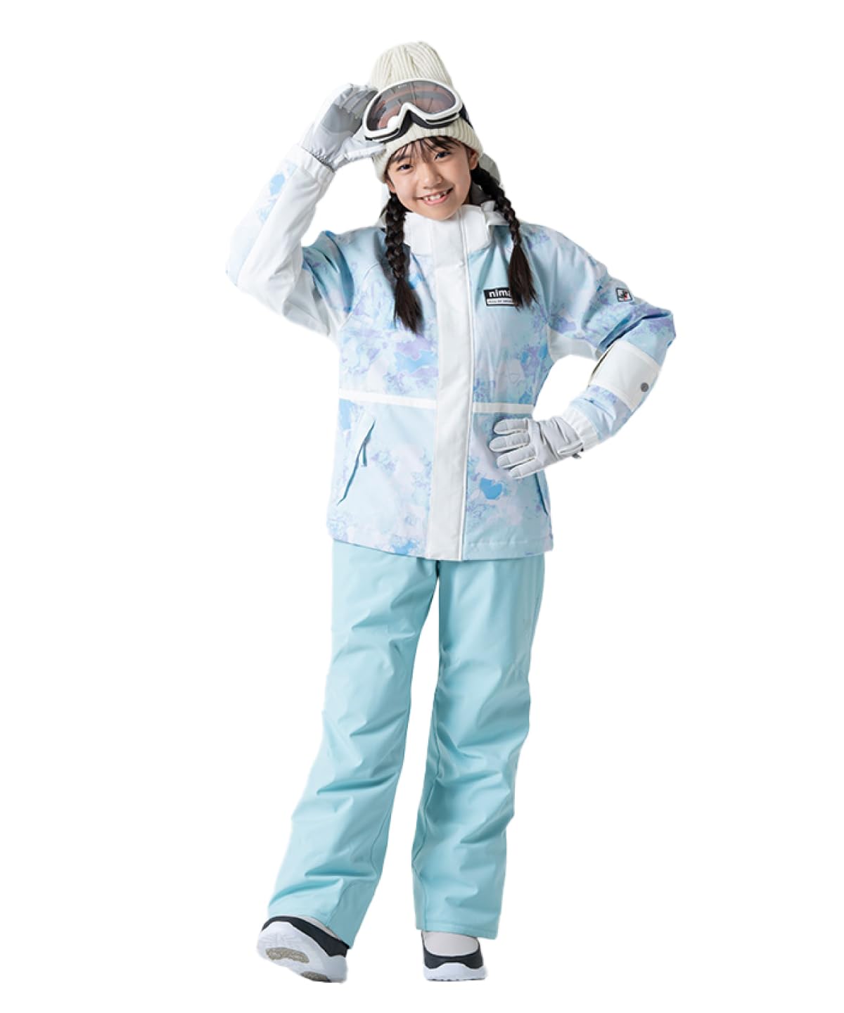 Amazon.co.jp: ニーマ スキーウェア 上下セット ジュニア JR ST