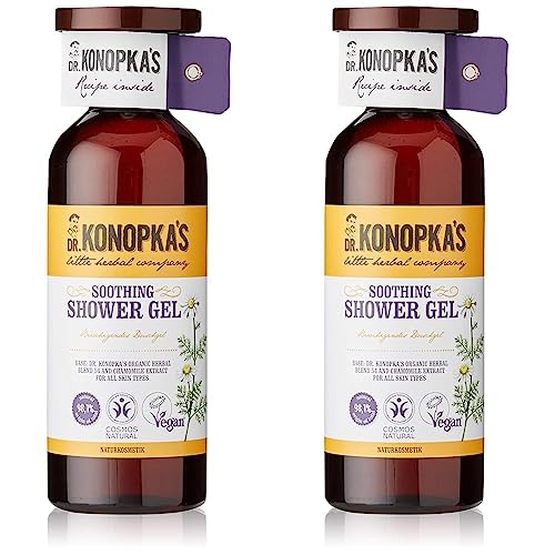 Dr.Konopka's Soothing Shower Gel, 500 ml (Pack of 2)