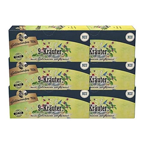 Goldmännchen-Tee 9- Kräutertee, 6er Pack Cover