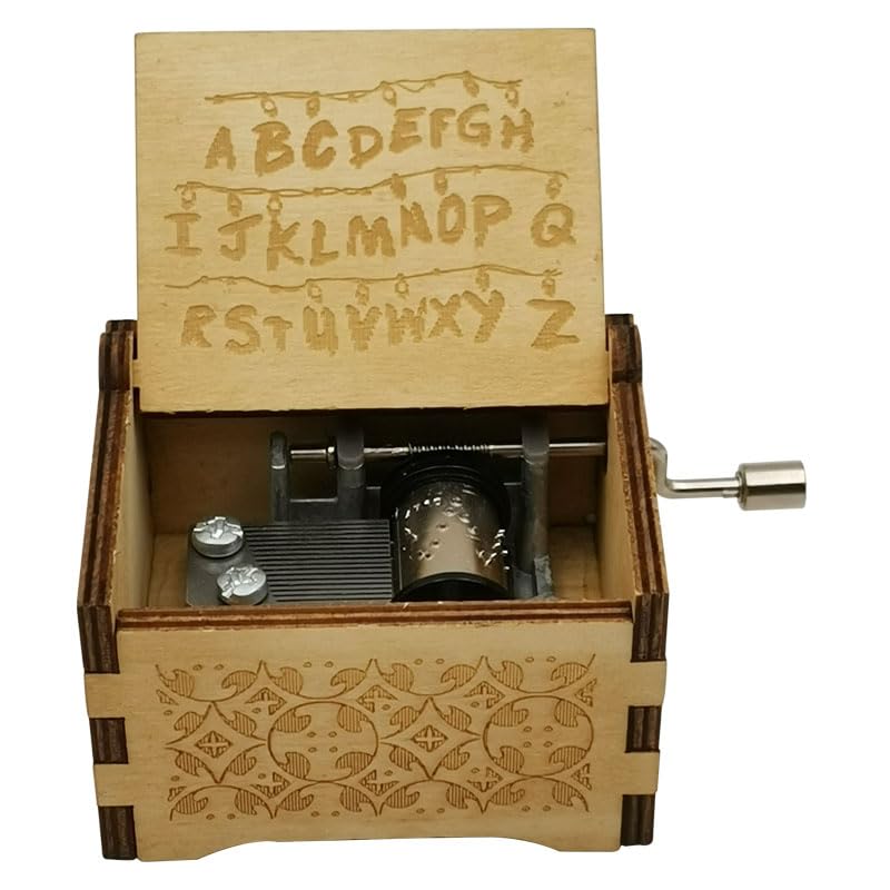Amazon.com: STARRUM Stranger Kids Music Box Hands Crank Thing BGM