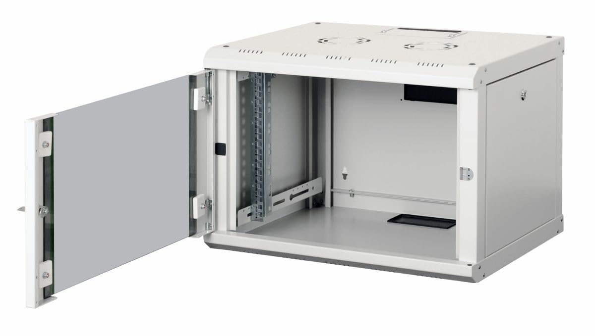 Equip Armadio per server, 19", 07U, 600 x 450 mm, porta in vetro, grigio
