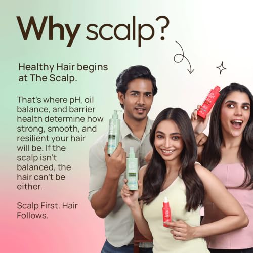 Image of Kesh King Scalp First Moisture Shield Shampoo | with Moringa & Scalpcalmin | Clarifies Dry Flaky Scalp | pH Balanced Scalp Care | Ayurveda + Science | No added parabens & silicones | 300 ML