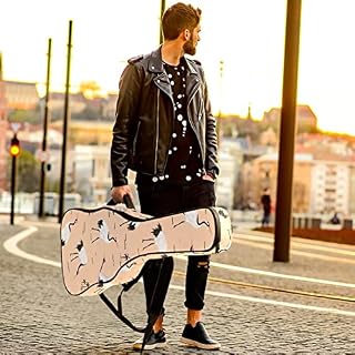Hondank Housse pour guitare acoustique – Motif cercles roses – Épaisseur : 1 cm – Étanche – 101,6 cm – 106,1 cm… - Les Beatles, Paul McCartney, John Lennon, RIngo Starr, George Harrison Hondank Housse pour guitare acoustique - Motif cercles roses - Épaisseur : 1 cm - Étanche - 101,6 cm - 106,1 cm… – Image 6