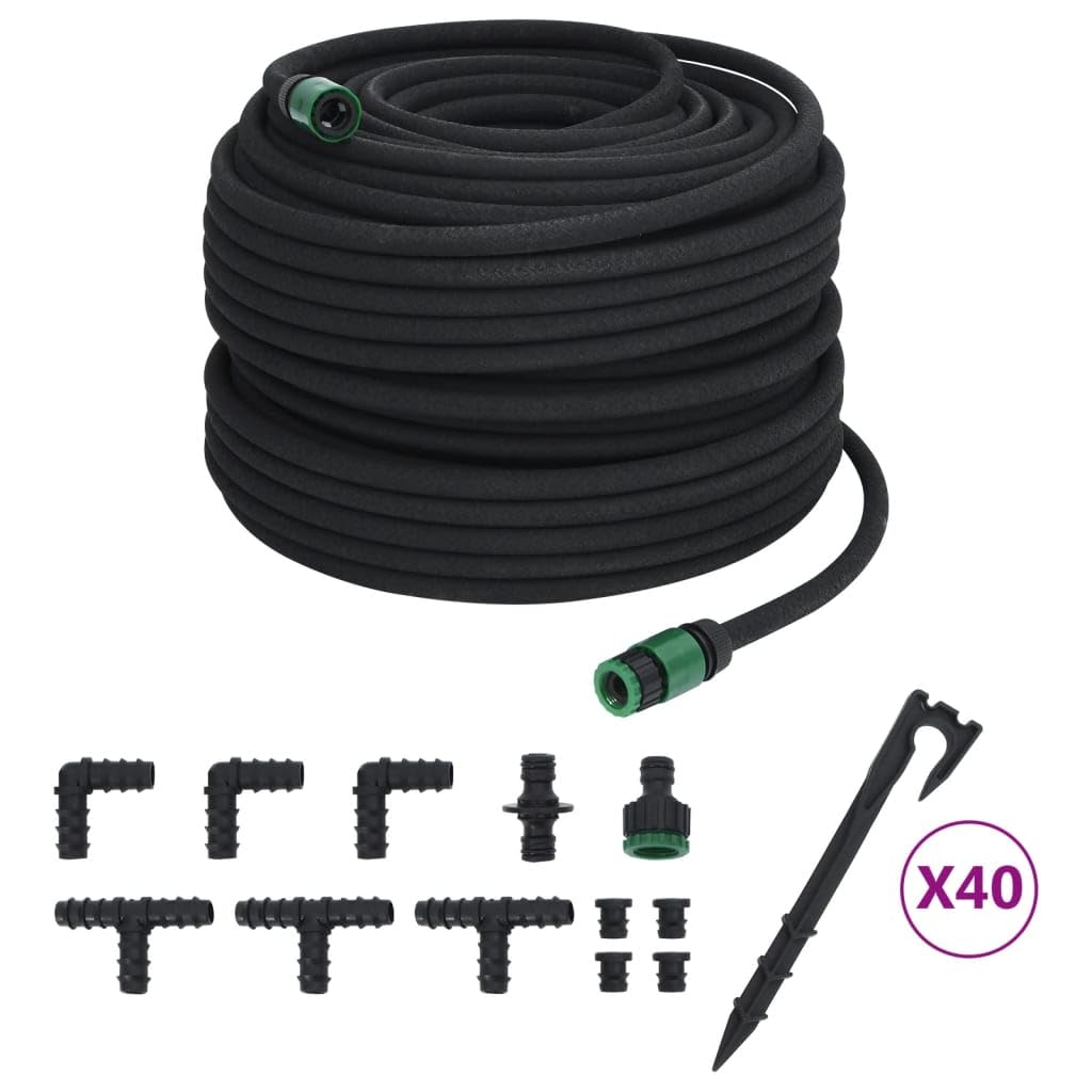 Gecheer Manguera Porosa de Riego 100m: Eficiente, Flexible y Fácil de Usar para Jardines