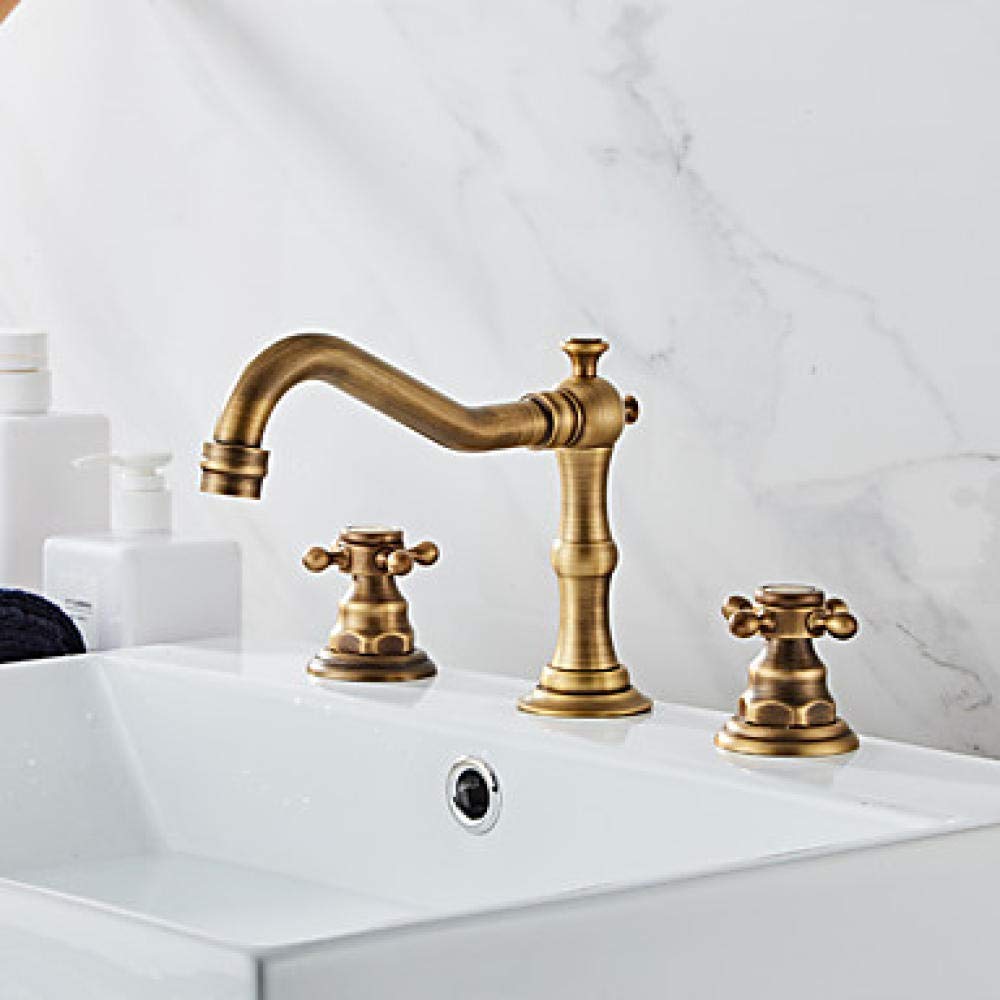 WOTZOV Faucets, Faucets Sink Kitchen Faucet Bathtub Retro Brass Brass Roman Tubing Ceramic Valve Bath Shower Mixers