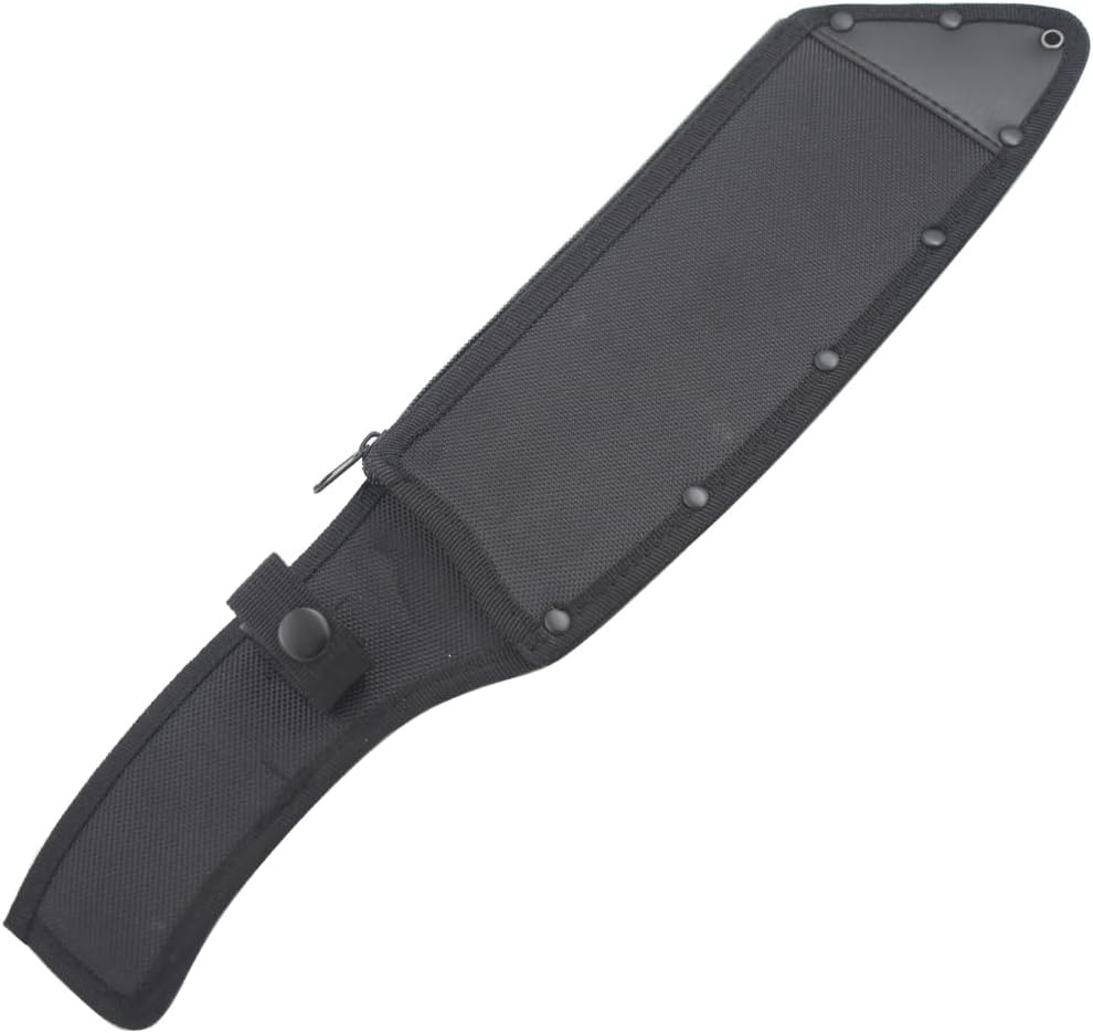 Snake Eye Tactical Fix Blade Rambo Style Survival Hunting Outdoor Knife with Nylon Sheath (Silver-1860)