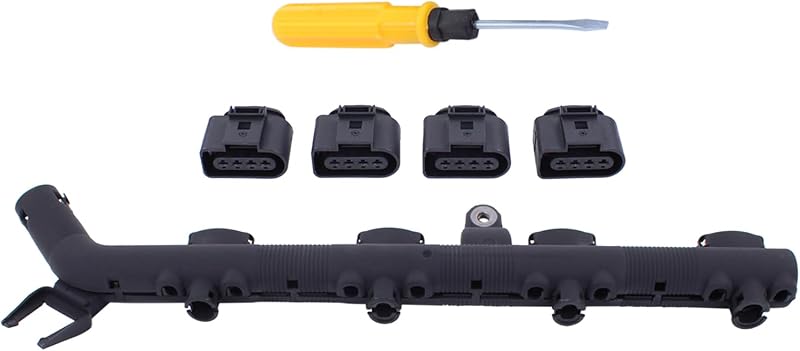 Kit de reparo do chicote dos conectores das bobinas de ignição ApplianPar 06H971824C para Volkswagen e Audi – 1 kit
