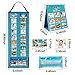 ABCKEY Routine Chart for Kids Preschoolers and Toddlers,Daily Visual Checklist,Behavior Chart,Task Card, Special Needs,for Autism (Blue)
