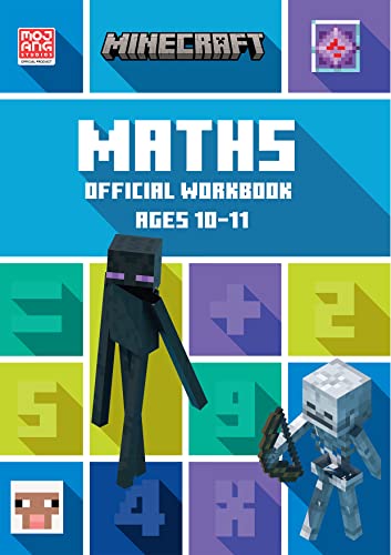 MINECRAFT MATHS AGE 10-11: Official Workbook (Minecraft Education)