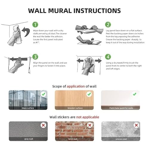 Denylo Pro 1027 42 X 23.5 Inch Boho Half Sun Wall Decals Watercolor Sun Murals Modern Wall Decals Vinyl Sun Wall Decals Removable Peel And Stick Wall Stickers For Classroom Living Room Bedroom Playroom Decor thumb #6
