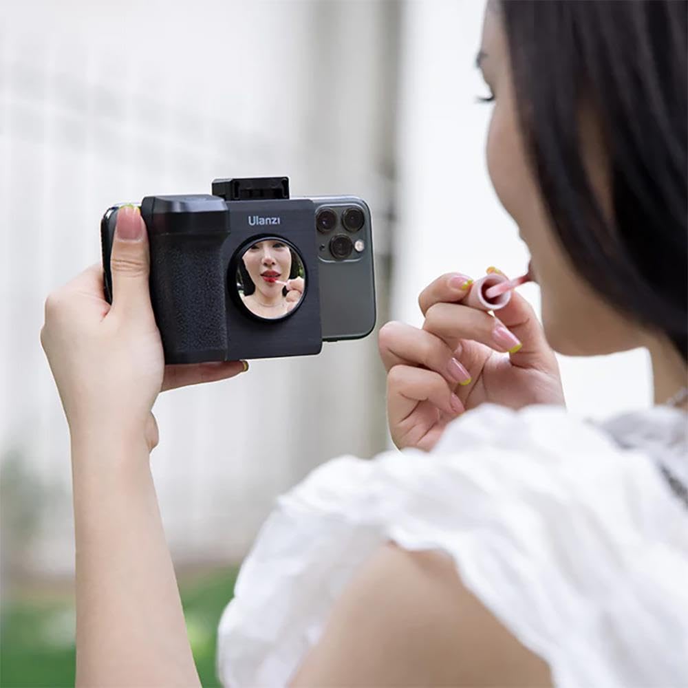 ULANZI CG01 CapGrip II Poignée d'appareil Photo pour Smartphone avec télécommande Bluetooth magnétique