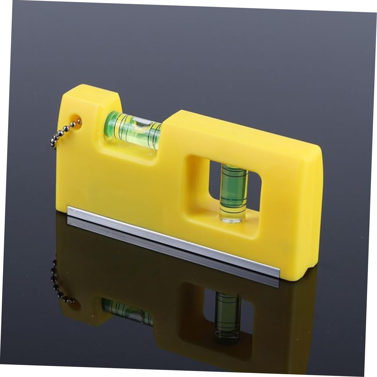 SHINEOFI 5 Pezzi Livello magnetico livelle a bolla strumento livellatore portatile livella a bolla metro strumento di misura del livello righello a bolle di alta precisione plastica