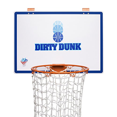 The Dunk Collection Dirty Dunk Over-The-Door Basketball Hoop Laundry Hamper, Original Theme (20),36...