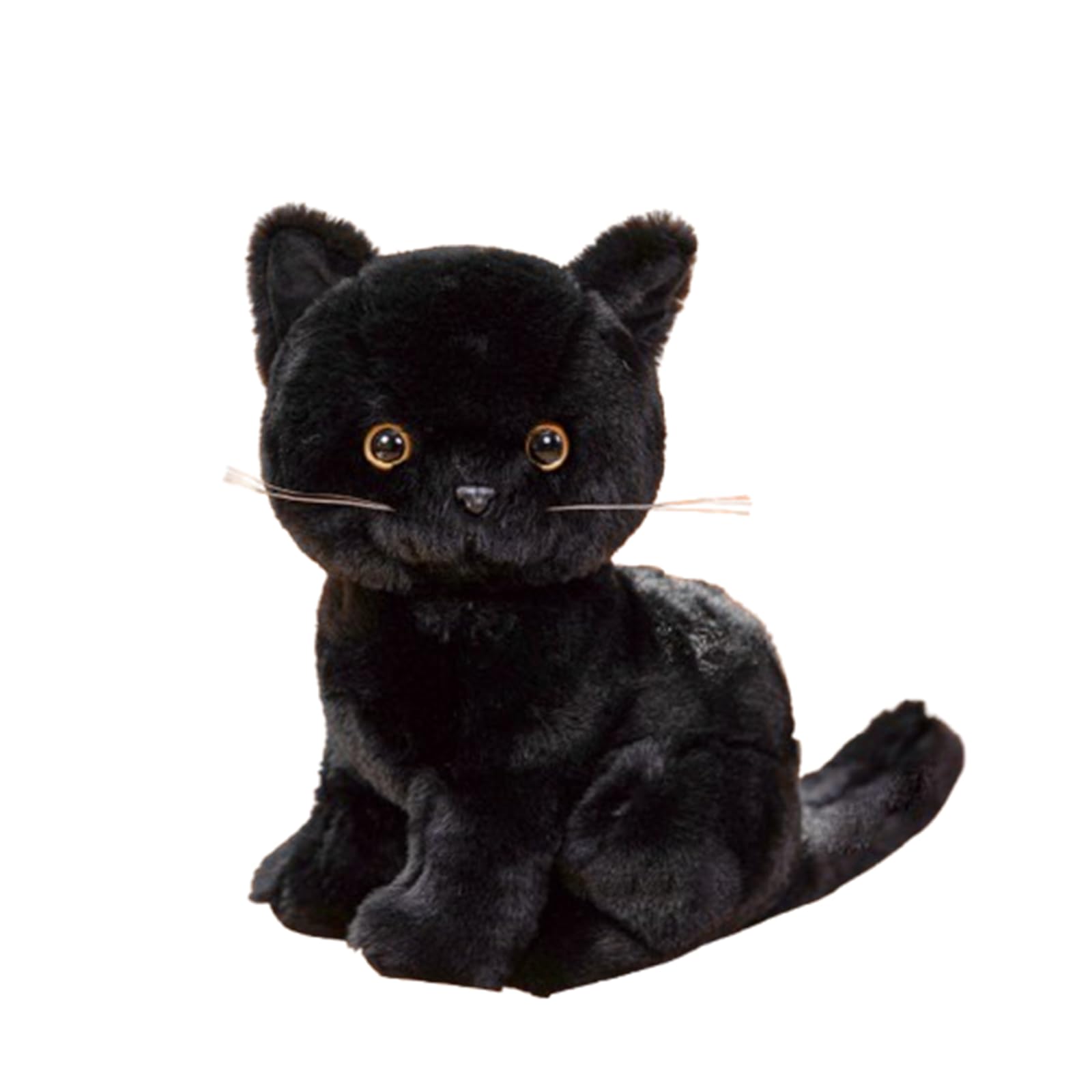 JORCEDI Cat Plush Toy Stuffed Animal, Soft Plush Simulation Cat, Soft And Cuddly, Cat Stuffed Animal Plush Simulation Cute Realistic Doll, Cute Soft Plushies Gifts For Kids & Adult (26cm,hei)