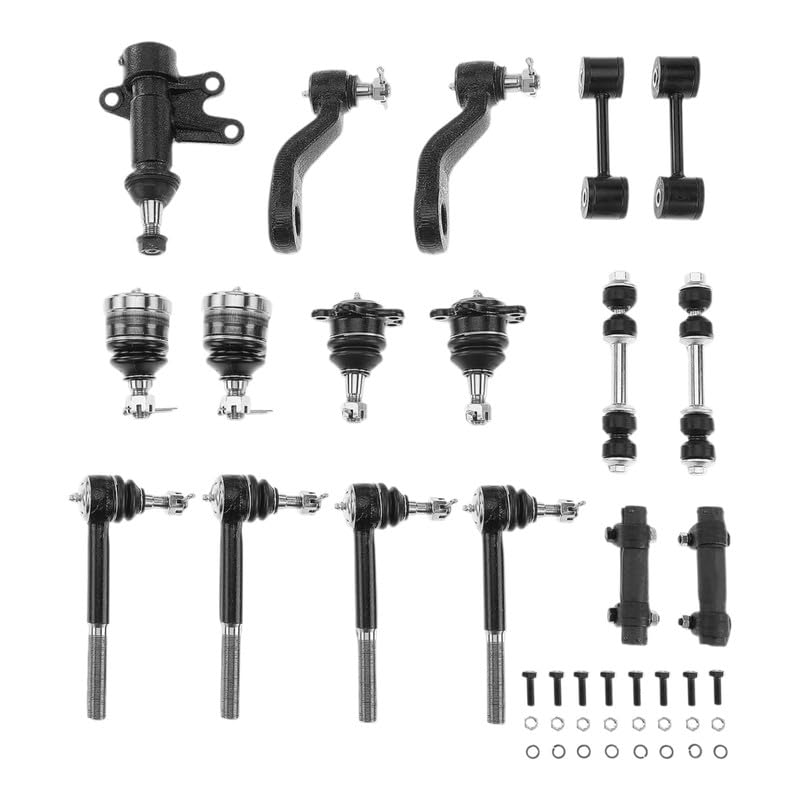 Replacement Parts for 17x Idler Arm Pitman Arm&Sway Bar Link&Tie Rod End Ball Joint for Chevy GMC Mod-A58PP-30562