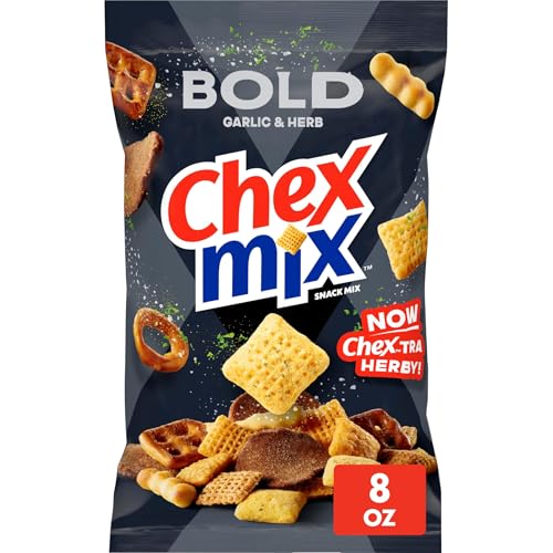 Chex Mix Bold Garlic and Herb Snack Mix...