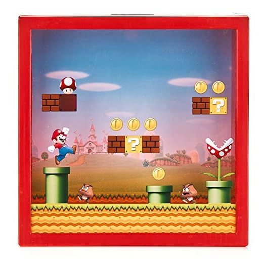 Paladone PP6351NN Tirelire Super Mario BDP sous Licence Officielle pour Les Joueurs et Les Fans de Nintendo 18 cm