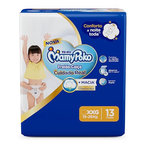 MamyPoko Fralda-Calça Premium Seca