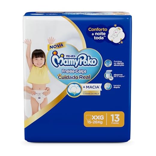 MamyPoko Fralda-Calça Premium Seca