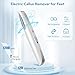 LINKEVAP Electric Callus Remover for Feet, Professional Pedicure Kit Foot Scrubber for Dry, Dead, Cracked, Hard Skin, at Home Feet Spa Care Kit for Men & Women (Cold White)