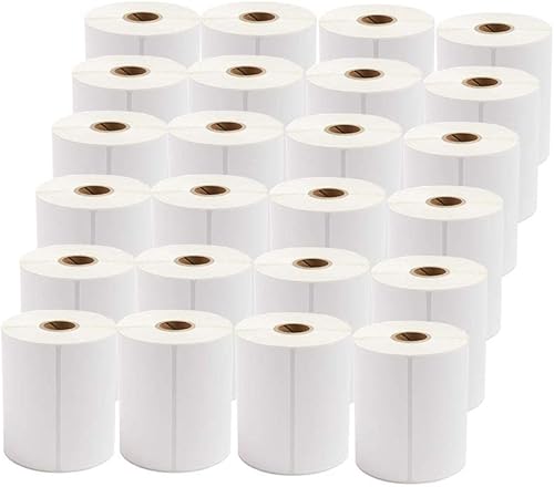 24 rollos de etiquetas de envío térmico directo de 4 x 6 (250 etiquetasrollo), perfectas para impresoras Zebra