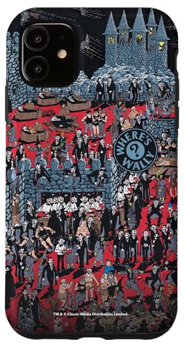 ウォーリーをさがせ Castle of Vampires and Witches Front & Back スマホケース iPhone 11 用