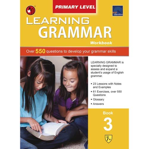 Shree Book Centre Sap Learning Grammar Primary Level Workbook 3: J Lee ...