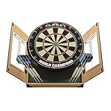diana target El paquete contiene: 1 armario para dardos y 1 tablero de dardos World Champion, 2 juegos de dardos, 2 hojas de puntuación, 1 kit de montaje, 1 bolígrafo seco.