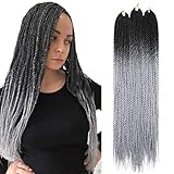 Material: Fibra de alta temperatura Calidad superior Senegalese Twist Crochet Trenzas Extensiones de cabello trenzado, Crochet Trenzas Cabello.
