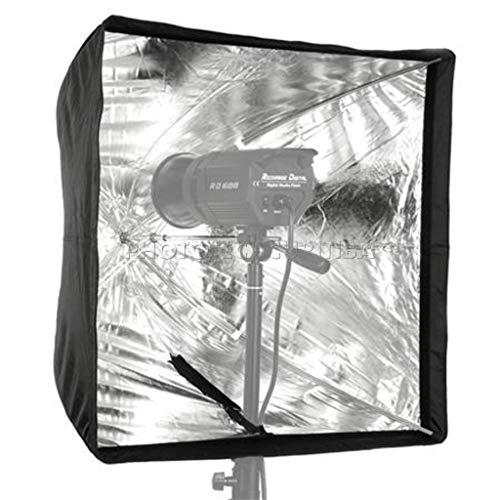 Greika Softbox Universal Sbubw6060 60x60cm Tipo Sombrinha Nylon Box com Difusor Externo e Bolsa de Armazenamento