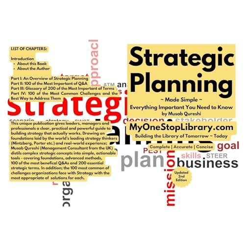 Strategic Planning Made Simple Audiolibro Por Musab Qureshi arte de portada