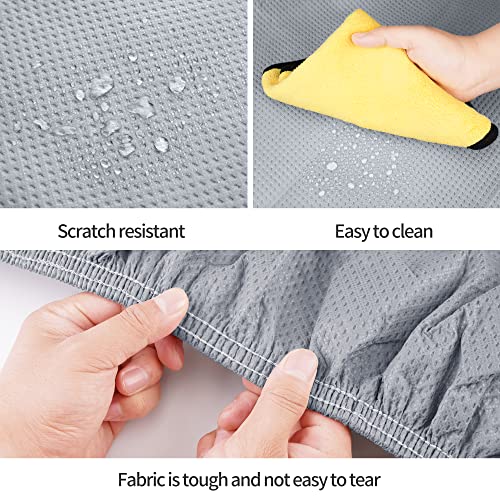 Gxt Windproof And Dustproof Car Cover For Outdoor And Indoor, 3 Layers Breathable Heavy Duty Fabric With Uv Protection, Universal Fit For Full-Size Sedan 190-209 Inch #TOP5