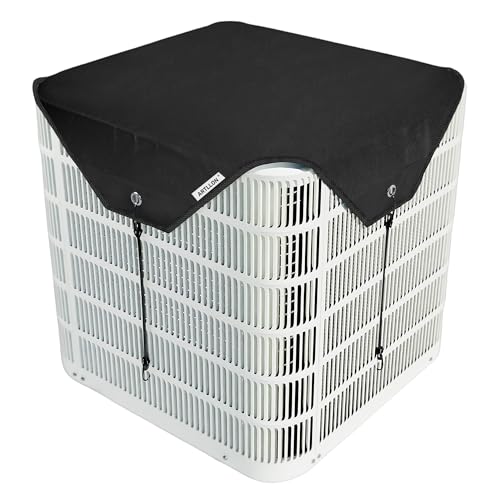 Artllon AC Covers for Outside Winter, 600D Oxford Air Conditioner Covers for Outside, 36''x36'' Waterproof AC Condenser Cover - Universal Top Defender Cover