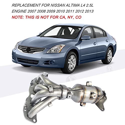 image for JDMSPEED New Exhaust Manifold with Gasket Replacement for Nissan Altim