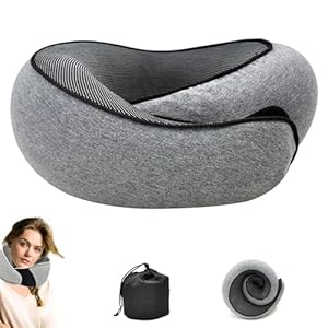 Wander Plus Travel Pillow,Wander Travel Pillow,2024 New Wander Plus Travel Pillow Neck Pillow for Travel (Dark Gray)