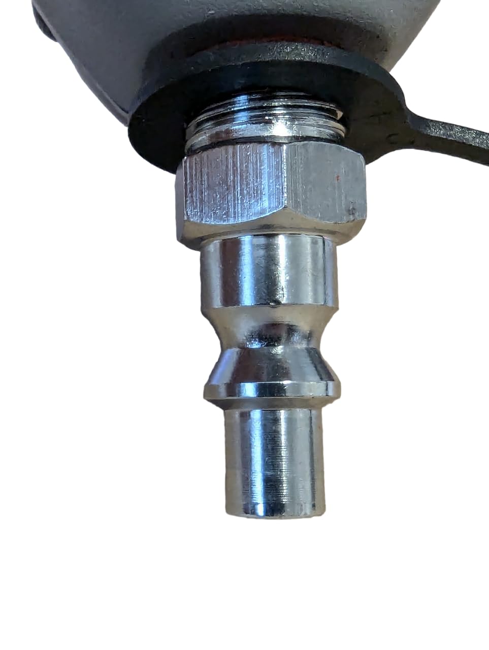 Clavadora neumática de palma TITIBI PN-1, mango ergonómico, nariz magnética, para clavos de 50-90 mm, Ø2-4,1 mm. (compresor de aire o un circuito de aire comprimido necesario)