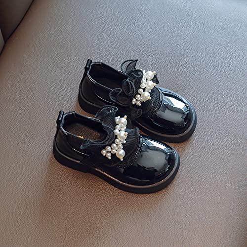 Lightweight Toddler Shoes Girls Low Heel Shoes PU Dress Shoes Casual House Shoes for Party Wedding 212 Years3