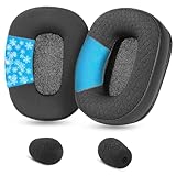 YunYiYi B450XT Replacement Earpads Compatible with BlueParrott B450-XT/B550-XT/B450 Noise Cancelling Headset Ear Pads with Softer Memory Foam High Density Noise Cancelling Foam Added Thickness