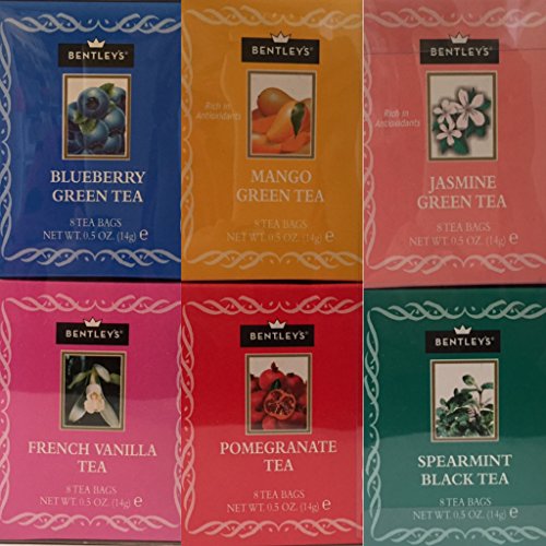 Bentley's Royal Classic Collection Assorted Flavor Gift Pack, 96 Tea Bags