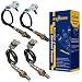 Kwiksen Heated 4Pcs O2 Oxygen Sensor 1 Sensor 2 Bank 1 Bank 2 Upstream Downstream 34-4256 234-4668 Replacement For Chevrolet Silverado 1500 4.8L 5.3L 6.0L 2008 2009/ Silverado 2500 HD 6.0L 2008