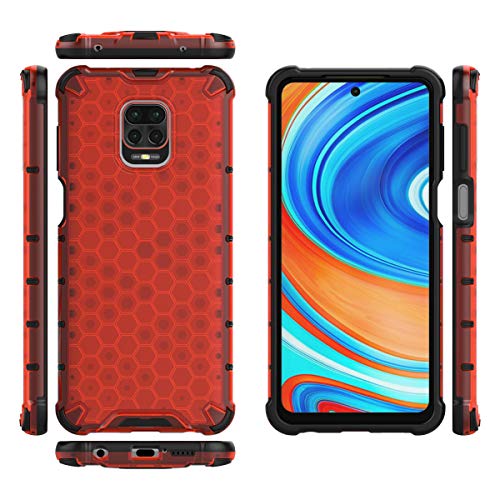 Image of Glasgow Back Case Cover for Mi Redmi Note 9 Pro Max Shockproof Military Grade Back Cover - Black