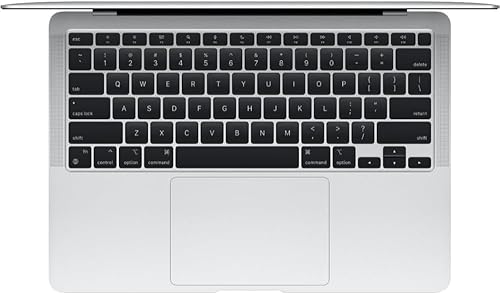Miniatura 38 de Apple MacBook Air de finales de 2020 con chip Apple M1 (13 pulgadas, 8 GB de RAM, unidad de estado sólido SDD de 256 GB) Plata (renovado)