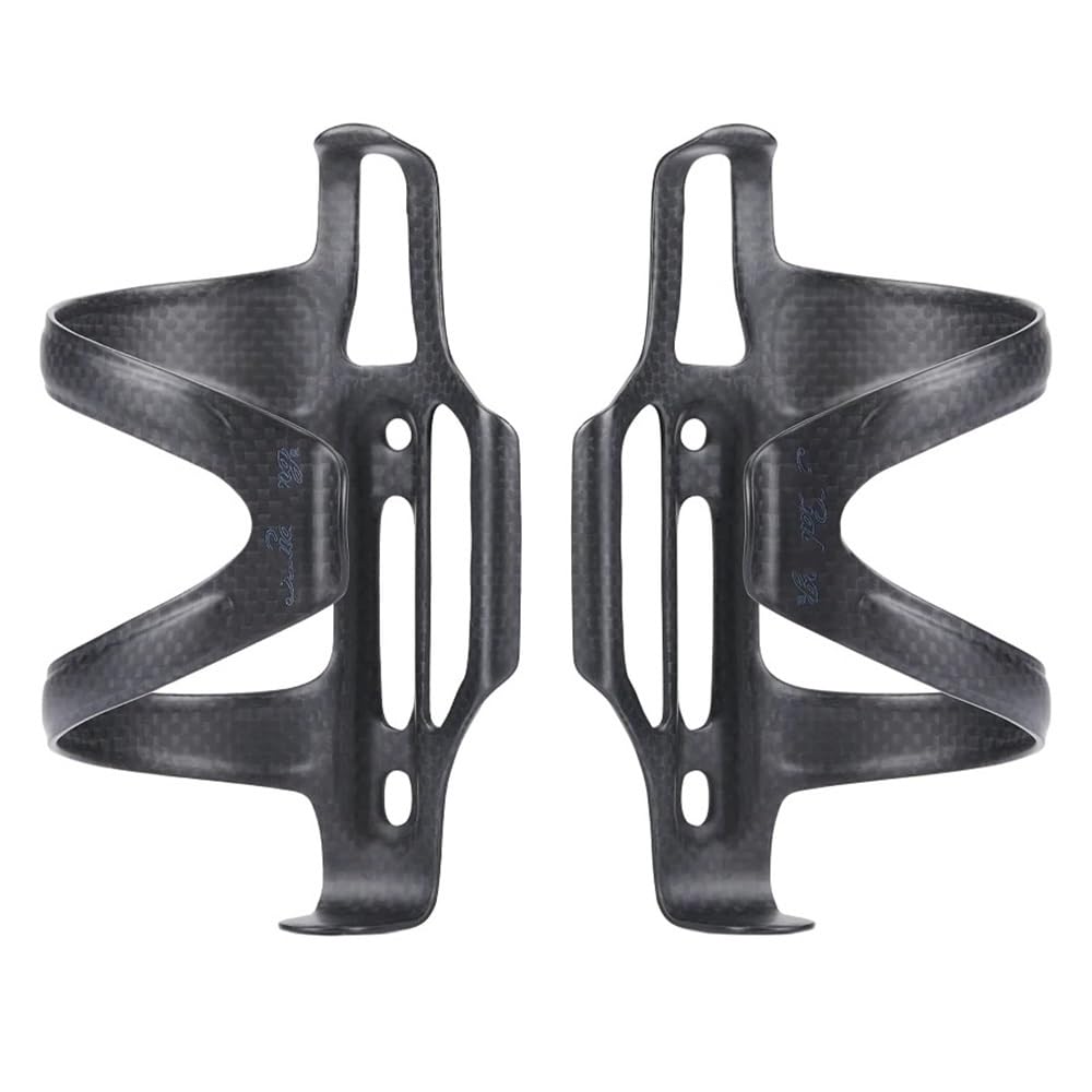 Soporte Vasos Motocicleta Portabotellas De Fibra Carbono para Bicicleta, Jaula con Apertura Lateral, Equipo Ciclismo Ligero para Montaña