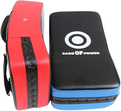 Miniatura 4 de Ochine Almohadillas de boxeo para patadas, almohadillas de mano, almohadillas tailandesas, almohadillas de karate, almohadillas de entrenamiento de