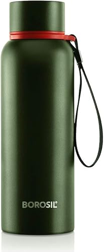 Botella de agua aislada, 17 onzas, botellas de agua al vacío con aislamiento de metal, botellas deportivas de acero inoxidable de doble pared, sin