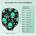 KUJKBFWJ Pickleball Paddle Cover- Premium Water-Resistant Racket Sleeves with Reinforced Zippers, Universal Fit for USAPA Standard Paddles, Extra Padding Protection Aliens