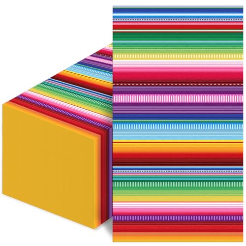 Mexican Fiesta Paper Napkins - 50PCS 2Ply