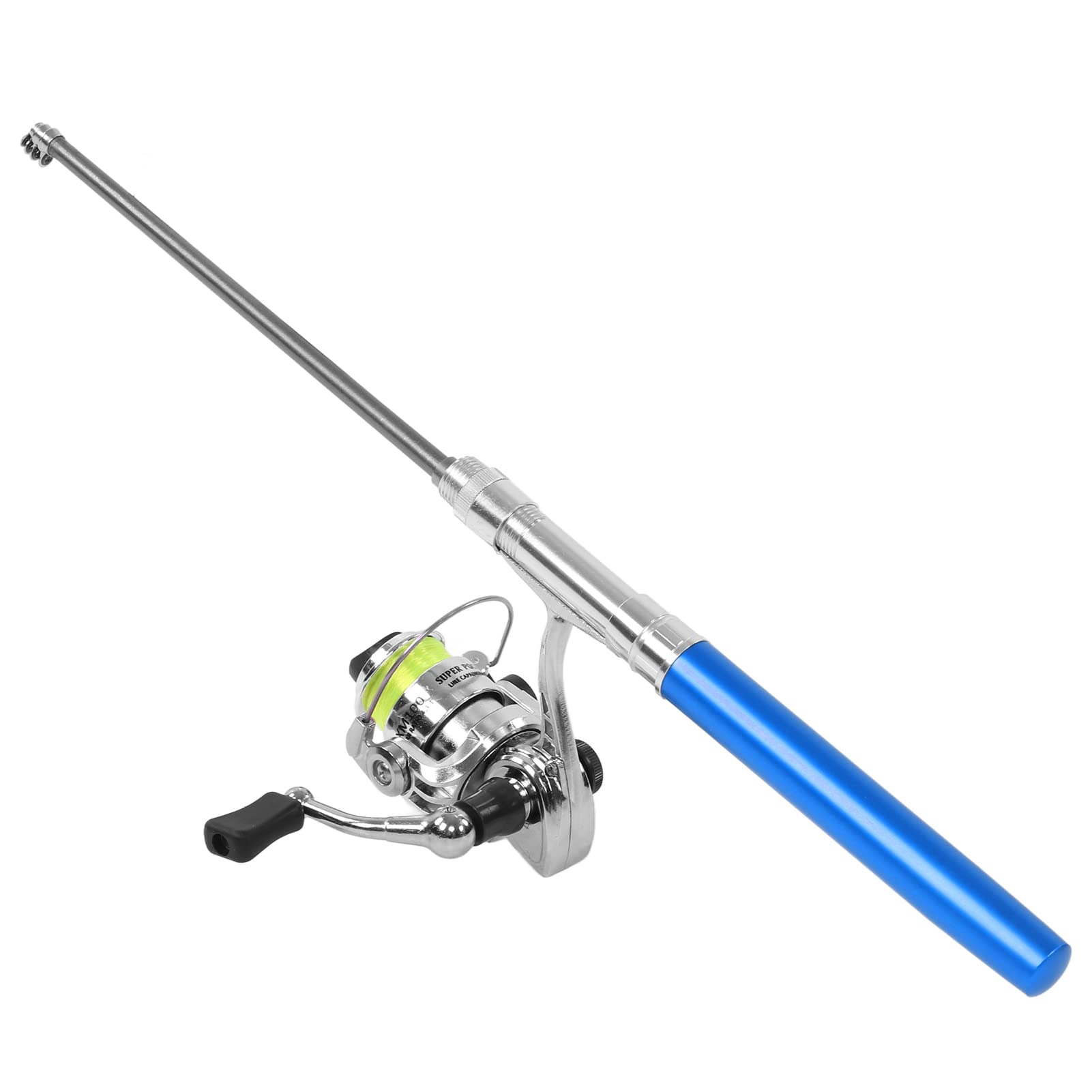 Best Mini Fishing Rod – HERCHR Pocket Fishing Rod with Spinning Reel, Mini Pen Shape ...